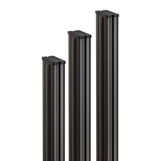 Vogel's - PUC 2933 Poteau 330 cm - Noir Vogel's