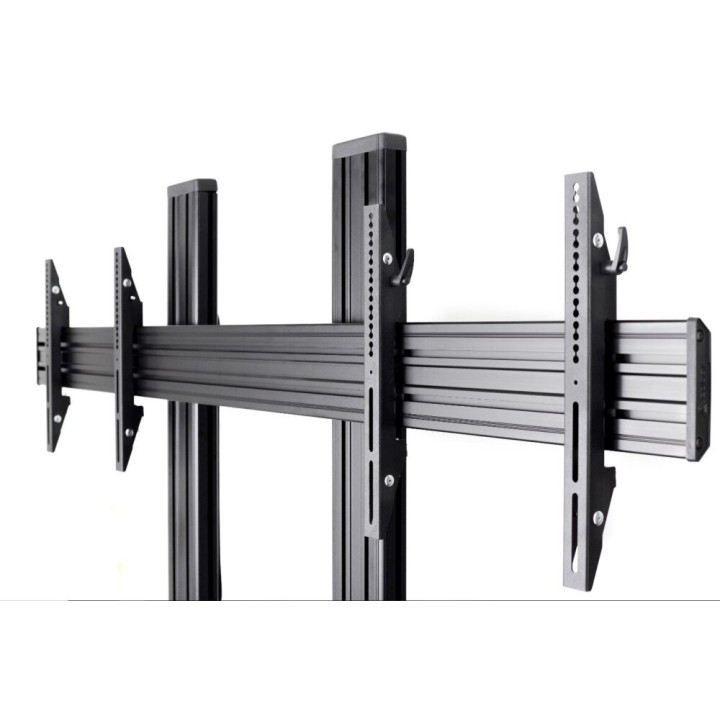 EDBAK - TRV300 - Chariot de vidéoconférence Premium pour écrans 42" à 55" 