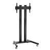 Vogel's - Chariot double pôle TD1864B 180cm 600X400 - Noir Vogel's