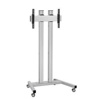 Vogel's - Chariot double pôle TD1864S 180cm 600X400 - Argent Vogel's
