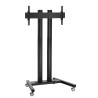 Vogel's - Chariot double pôle TD1884B 180cm 800X400 - Noir Vogel's