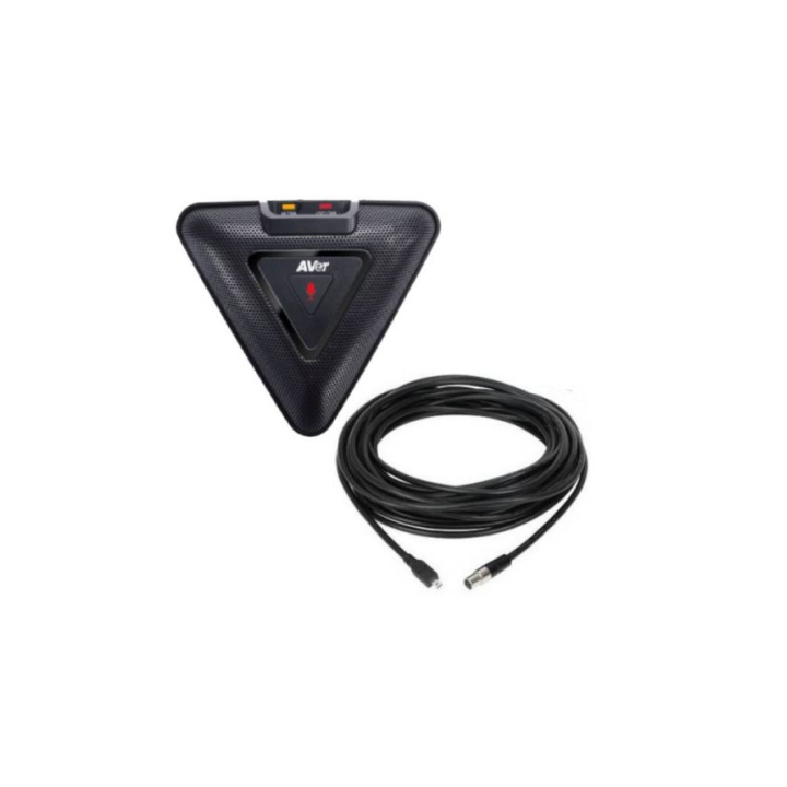 Micro additionnel AVer AVE-VB342PRO-MIC20 | câble 20 mètres | compatibilité VB342PRO - AVE-VB342PRO-MIC20 - AVer