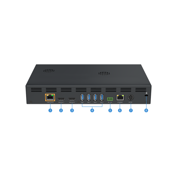 Commutateur USB et HDMI AVer AVE-HUB35-EXT35 | 4K BYOM | USB-C - AVE-HUB35-EXT35 - AVer