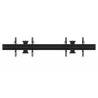 EDBAK - VWM2157 - Support mural modulaire 2×1 pour écrans 50" à 57" 