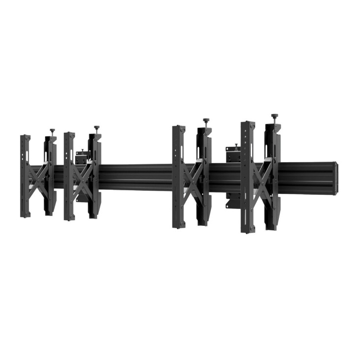 EDBAK - VWM2157POP - Support mural pop-out modulaire 2×1 pour écrans 50" à 57" 