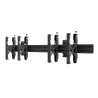 EDBAK - VWM2157POP - Support mural pop-out modulaire 2×1 pour écrans 50" à 57" 