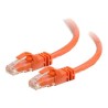 Cordon Ethernet C2G C2G83578 | Cat6 | 5m orange