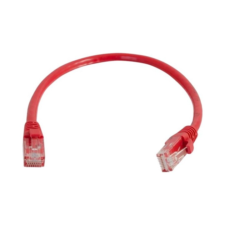Cordon Ethernet C2G83446 | Cat6 | 1m rouge - C2G83446 - C2G
