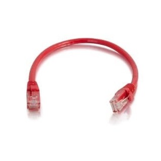 Cordon Ethernet C2G83445 | Cat6 non blindé | 0.5m rouge - C2G83445 - C2G