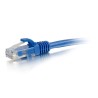 Cordon Ethernet C2G C2G83384 | Cat6 | 0.3m bleu