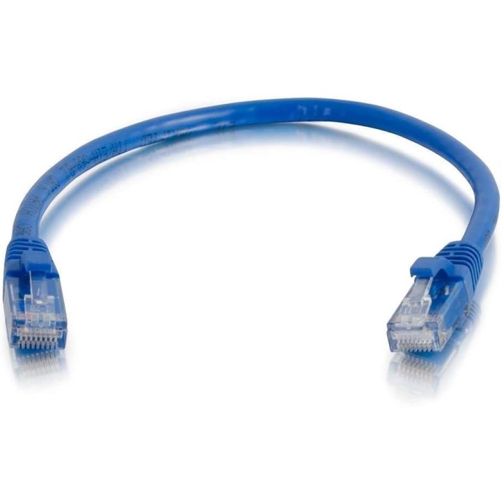 Cordon Ethernet C2G C2G83385 | Cat6 non blindé | 0.5m bleu - C2G83385 - C2G