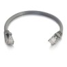 Cordon Ethernet C2G83373 | Cat6 15m | gris anti-accrochement