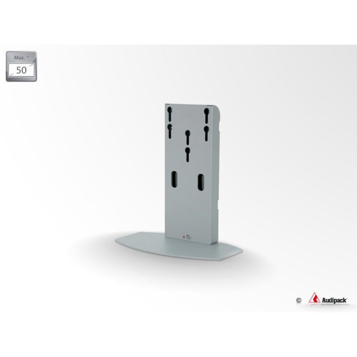 Support de Table Audipack AUD-390660G | Hauteur écran 700mm | Gris Audipack