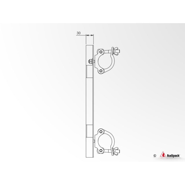 Support poutre truss Audipack AUD-390694 | 55p max | système L&S5 Audipack