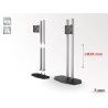 Pied de sol Audipack AUD-390707 | double colonne | Quick Release Audipack