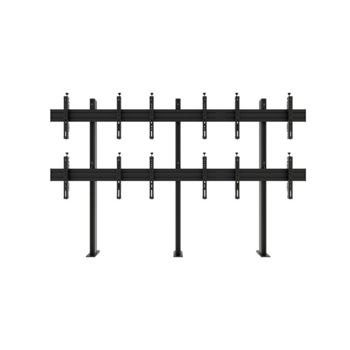 EDBAK - VWSA3247-L - Support autoportant pour mur vidéo, 3×2, 42"-49" - paysage 
