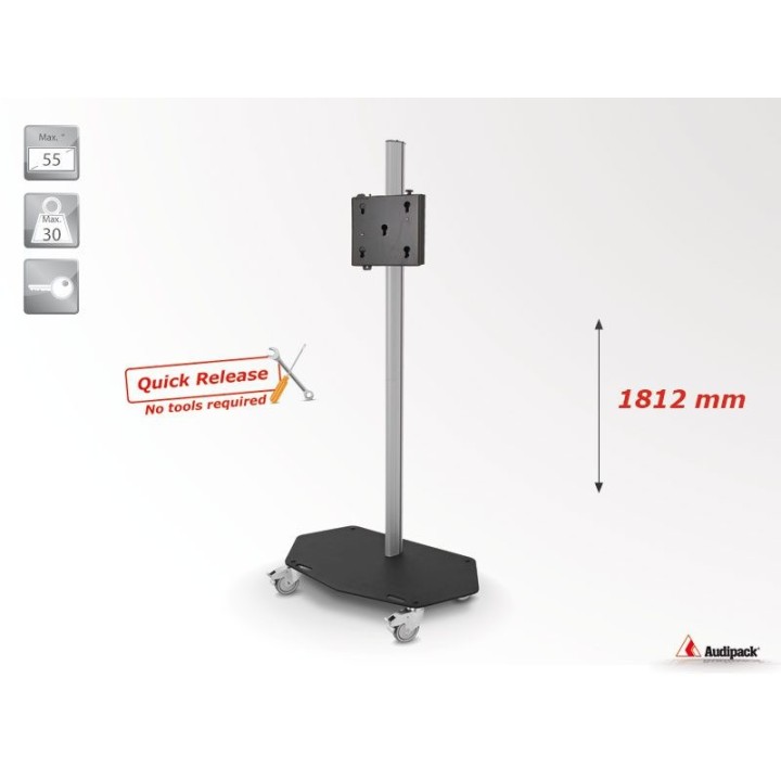 Chariot simple colonne Audipack AUD-390775 | Quick Release | 55p max. Audipack