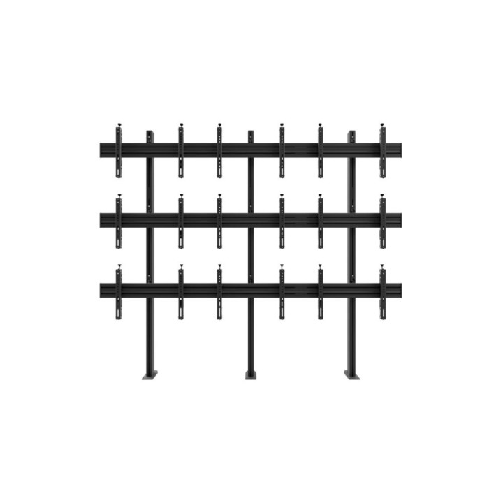 EDBAK - VWSA3347-L - Support autoportant pour mur vidéo, 3×3, 42"-49" - paysage 