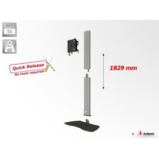 Pied de sol Audipack AUD-390901B | 900 Quick Release | 55p max Audipack