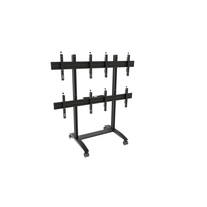 EDBAK - VWTA2247-L - Chariot mobile pour mur vidéo, 2×2, 42"-49" - paysage 