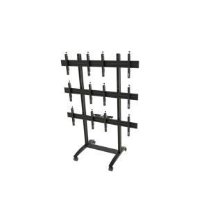 EDBAK - VWTA2357-L - Chariot mobile pour mur vidéo, 2×3, 50"-57" - paysage 