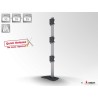 Pied de sol Audipack AUD-390925 | 900 Quick Release | triple écrans Audipack