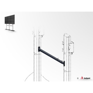 Barre de support Audipack AUD-390928 | Joindre 2 pieds | Solide et durable Audipack