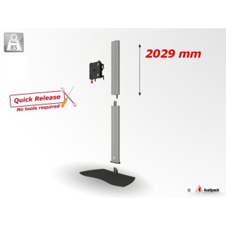 Pied de sol Audipack AUD-390942B | 900 Quick Release | Noir Audipack