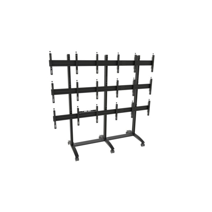 EDBAK - VWTA3347-L - Chariot mobile pour mur vidéo, 3×3, 42"-49" - paysage 