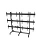 EDBAK - VWTA3357-L - Chariot mobile pour mur vidéo, 3×3, 50"-57" - paysage 