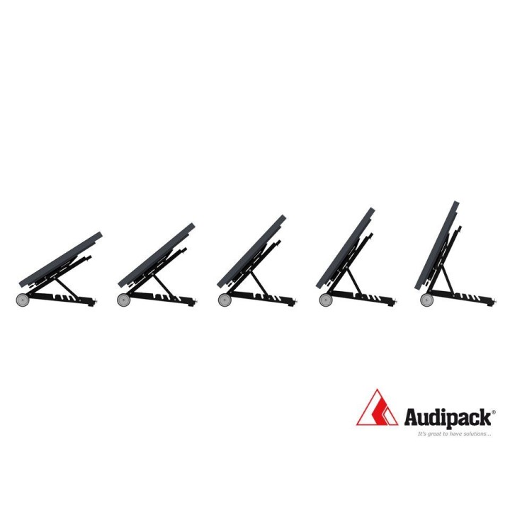 Pied de podium Audipack AUD-391704 | 55" | mobile Audipack