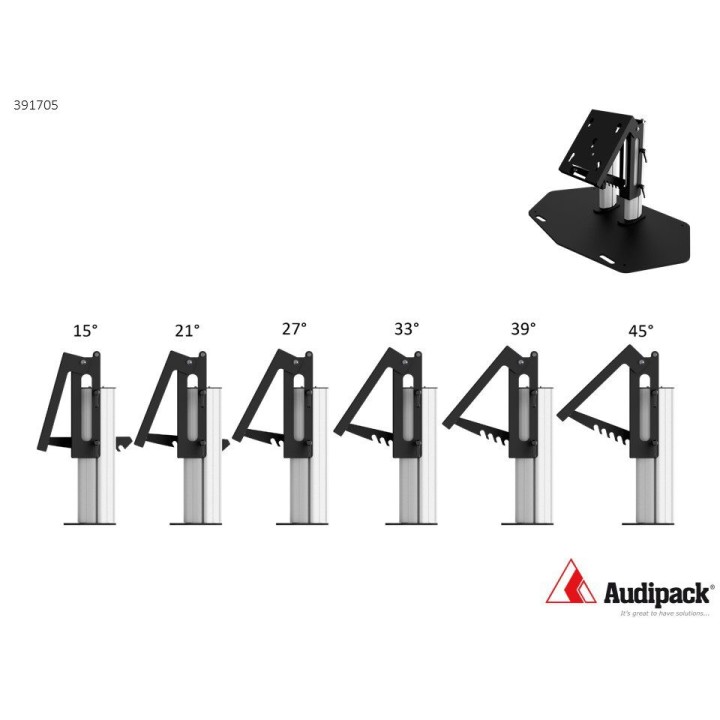 Support mural Audipack AUD-391705 | inclinable | robuste Audipack