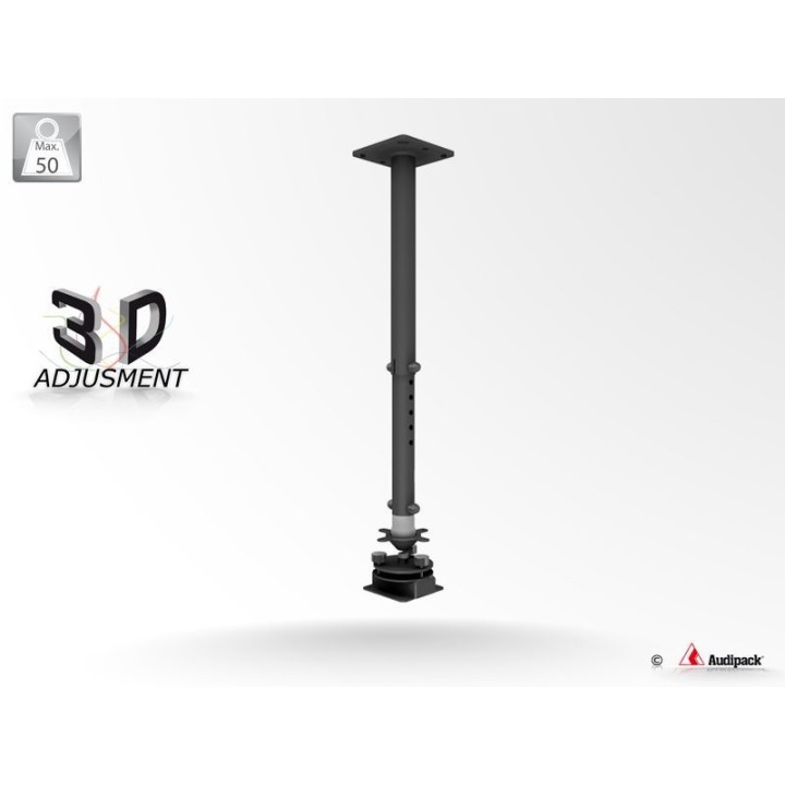 Support plafond projecteur Audipack AUD-392361 | QR Plus 675-915mm | max 50kg Audipack
