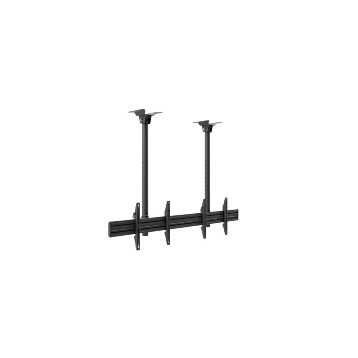 EDBAK - MBV2155-L - Support plafond pour deux écrans 50" à 57" en mode paysage 