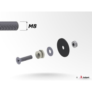 Vis de Came Audipack AUD-392620S | M8x35 | Lock & Secure Audipack