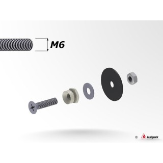 Vis de Came Audipack AUD-392621S | M6x35 | Lock & Secure Audipack