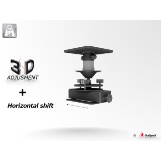 Support plafond projecteur Audipack AUD-392665 | Quick Release | 50kg max Audipack