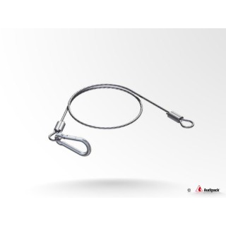 Câble de sécurité Audipack AUD-399941 | acier inoxydable | 2 boucles Audipack