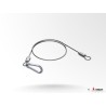 Câble de sécurité Audipack AUD-399941 | acier inoxydable | 2 boucles Audipack