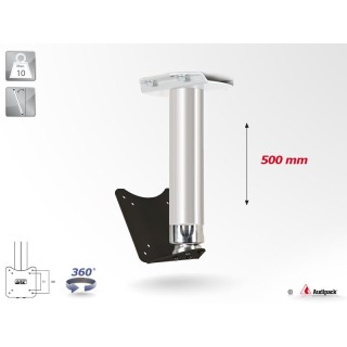 Support plafond Audipack AUD-CMV1-0500G | 500 mm | VESA 75/100 Audipack