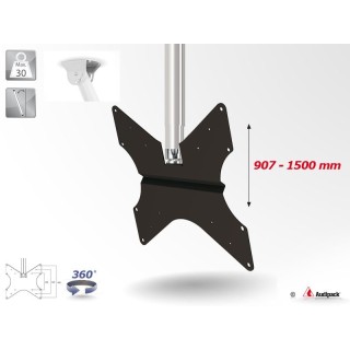Support plafond Audipack AUD-CMV4-1500TG | 907/1500 mm | VESA 200/300/400 Audipack