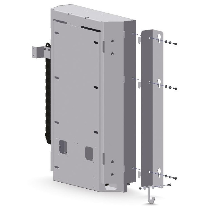 Kit pattes d'extension Audipack AUD-DWS-MEV6 | VESA 600x400 | DWS-T100 & T150 Audipack