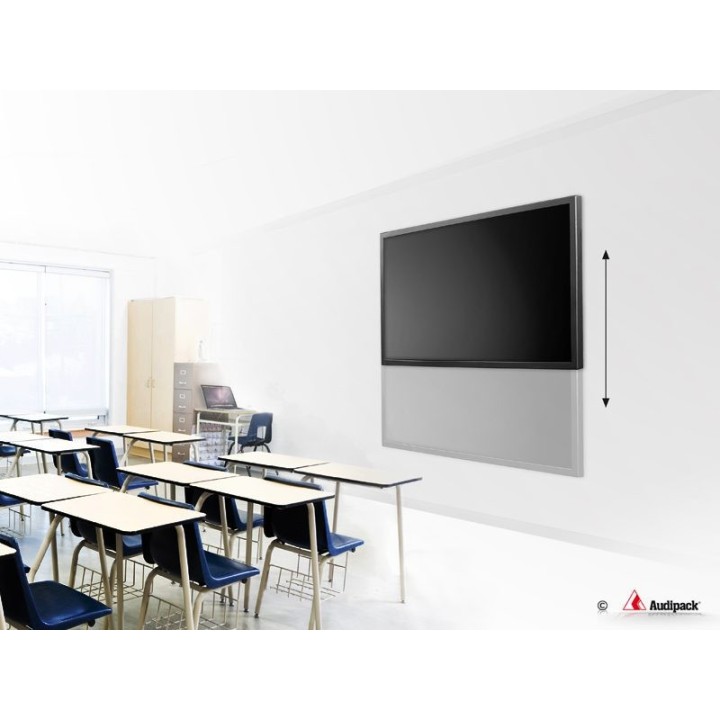 Support mural motorisé Audipack AUD-DWS-T100E | max. 100 Kg | hauteur 650mm Audipack