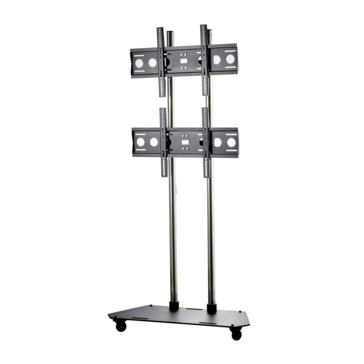 EDBAK - TR3 - Chariot mobile pour deux écrans 42" à 65" en position verticale