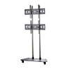 EDBAK - TR3 - Chariot mobile pour deux écrans 42" à 65" en position verticale
