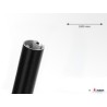 Support mural Audipack AUD-ET-1000W | Ext. pour UTC, UTS | 1000 mm blanc Audipack