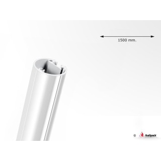 Support mural Audipack AUD-ET-1500W | Ext. UTC, UTS | 1500 mm, blanc Audipack