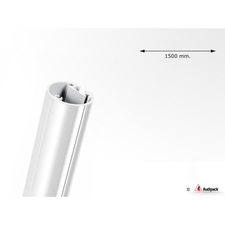 Support mural Audipack AUD-ET-1500W | Ext. UTC, UTS | 1500 mm, blanc Audipack