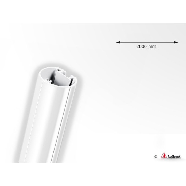 Support mural Audipack AUD-ET-2000W | Ext. for UTC, UTS | Blanc, 2000 mm Audipack