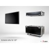 Flightcase Audipack AUD-FCFP-5255W | 52-55" | sur roues Audipack